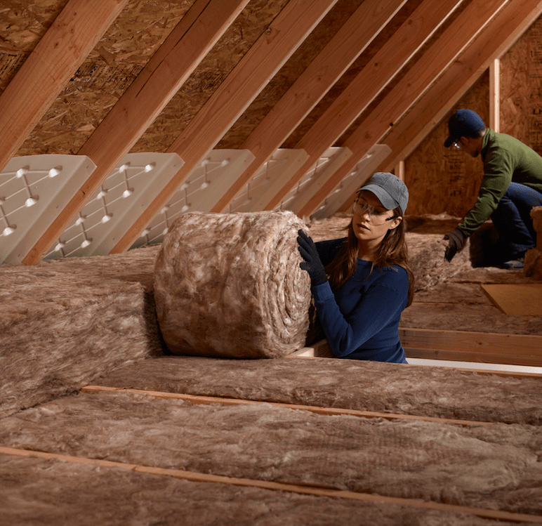 Isolation des combles pour 1 euro